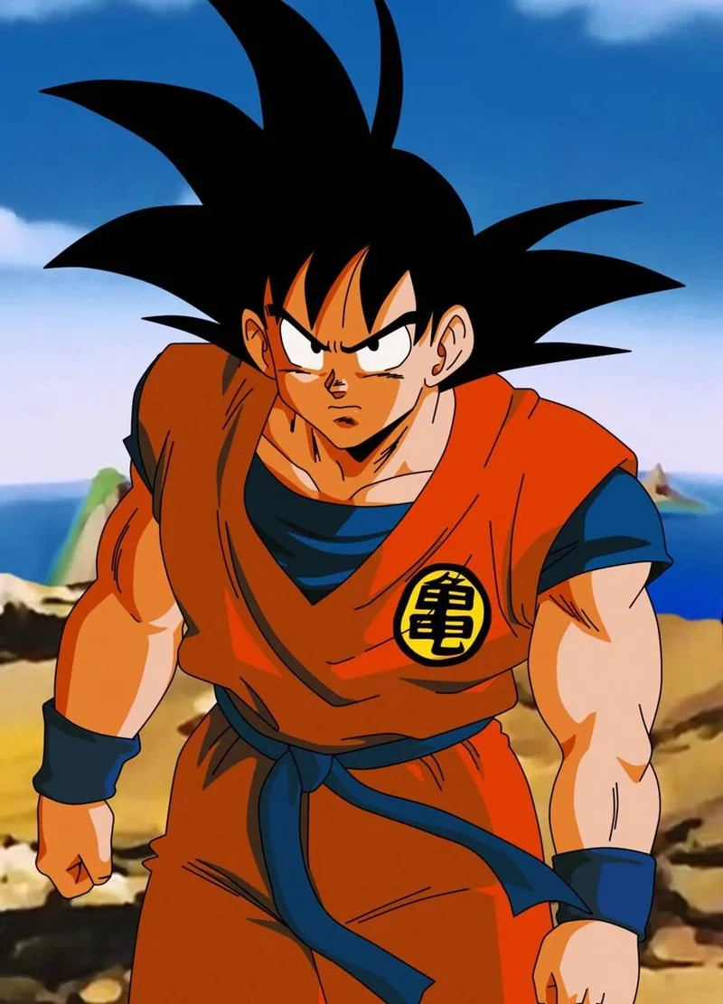 Đôi mắt sắc lạnh của Goku eyes là một trong những điểm thu hút người hâm mộ