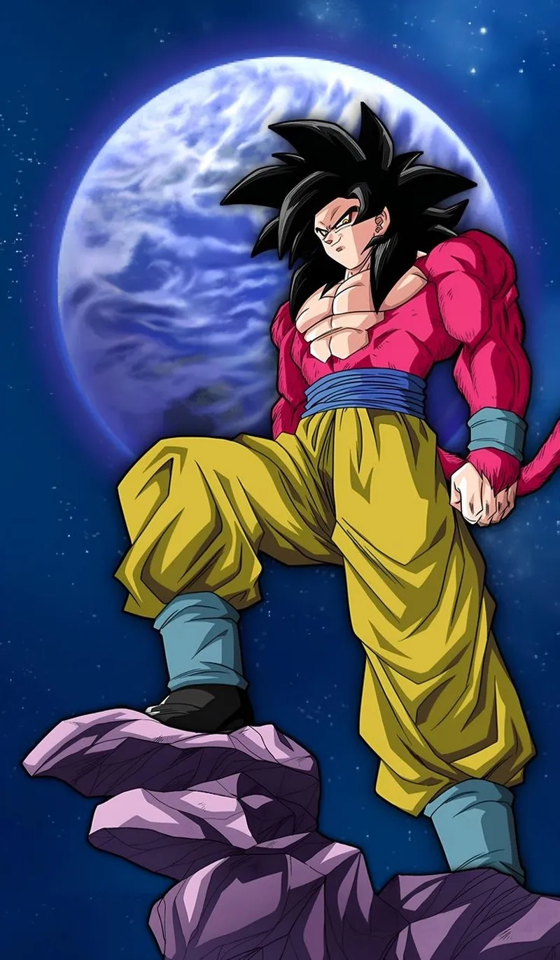 Goku SSJ4 GT với sức mạnh mới vượt qua giới hạn trong chiến đấu