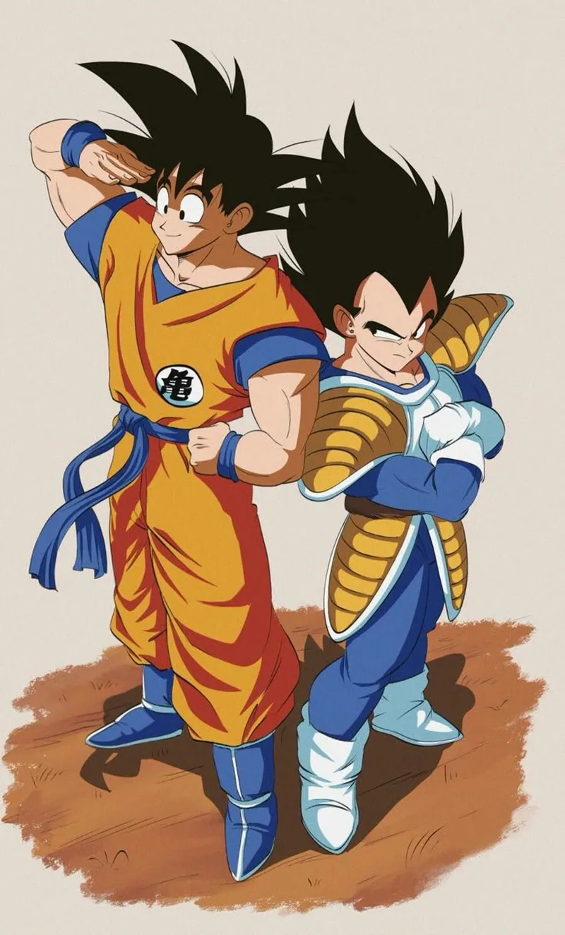 Majin Vegeta vs Goku, ai mới thực sự là người mạnh nhất.