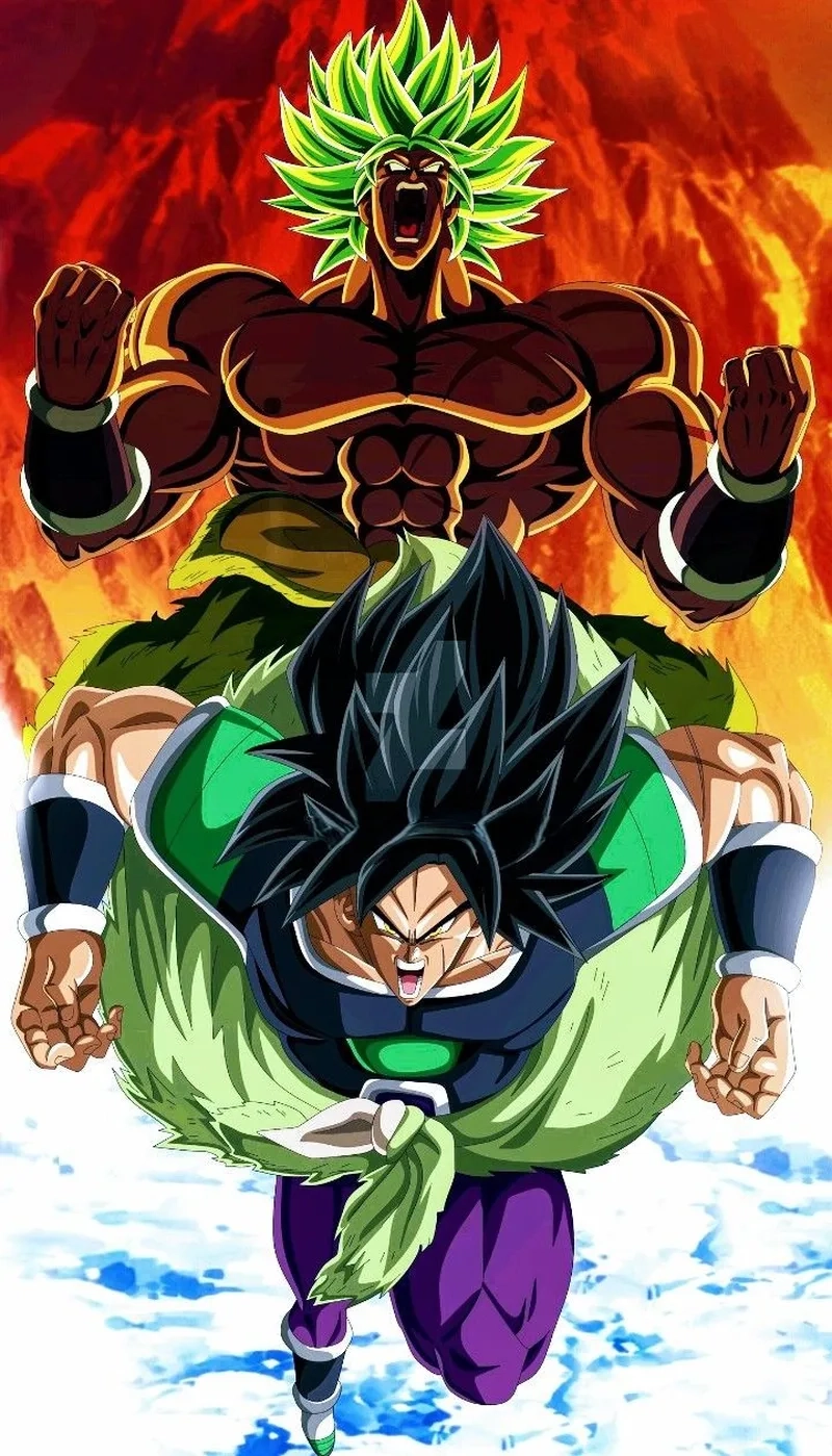 Trận chiến khốc liệt Broly vs Goku, ai sẽ là người chiến thắng.