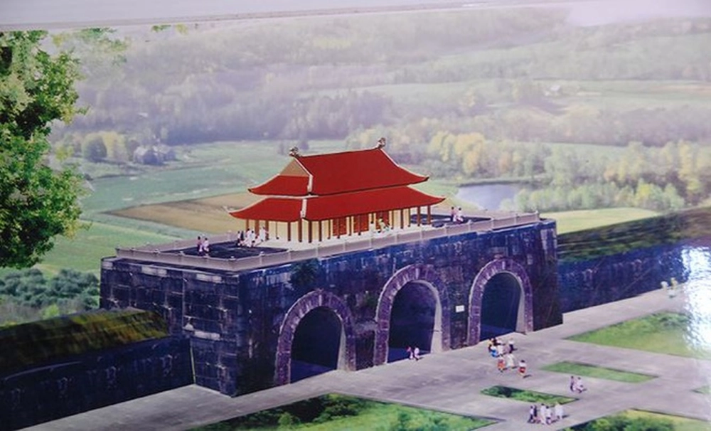 Chiêm ngưỡng tranh vẽ thành nhà hồ tinh tế