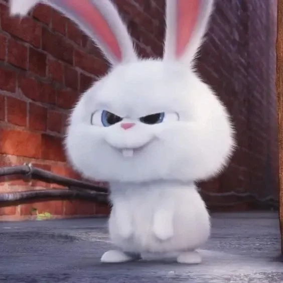 Thỏ Snowball thú bông đồng hành êm ái cho giấc ngủ bé yêu