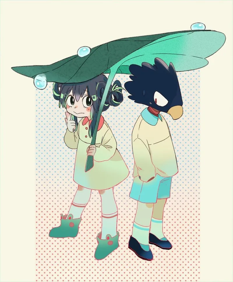 Tokoyami x Asui mang đến một sự kết hợp mới lạ cho người hâm mộ
