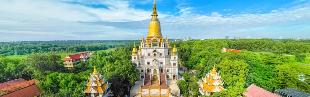 Chùa Bửu Long quận 9, được ví như “tiểu Thái Lan” giữa lòng TP