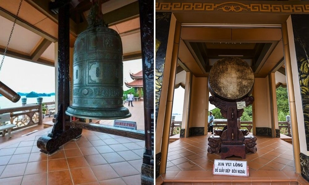 Chùa Cái Bầu nằm ở đâu, xã Hạ Long huyện Vân Đồn