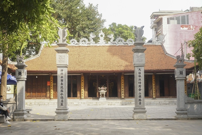 Chùa Hà Hà Nội, tọa lạc tại quận Cầu Giấy nổi bật giữa lòng thủ đô