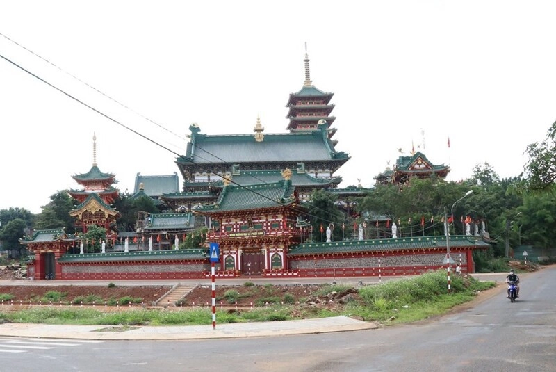 Ngôi Chùa Minh Thành, nổi bật nhất phố núi Pleiku
