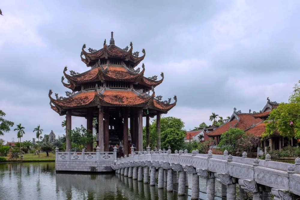 Hình ảnh chùa Nôm Hưng Yên, nét đẹp đặc trưng của văn hóa Phật giáo Việt Nam