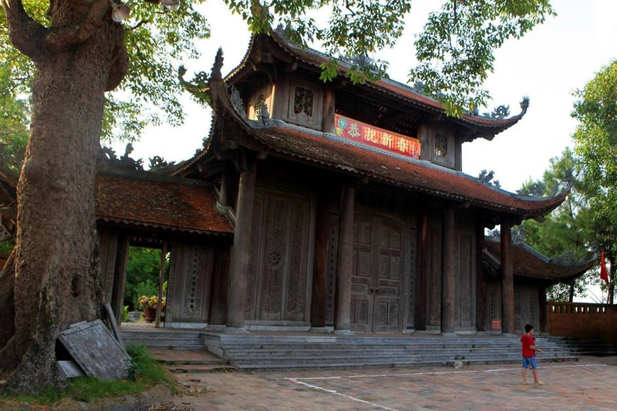 Hình ảnh của chùa Nôm, một trong những ngôi chùa cổ kính tại Hưng Yên