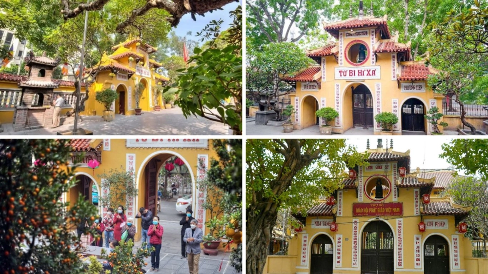 Chùa Quán Sứ hướng nào, nhìn về chính Nam