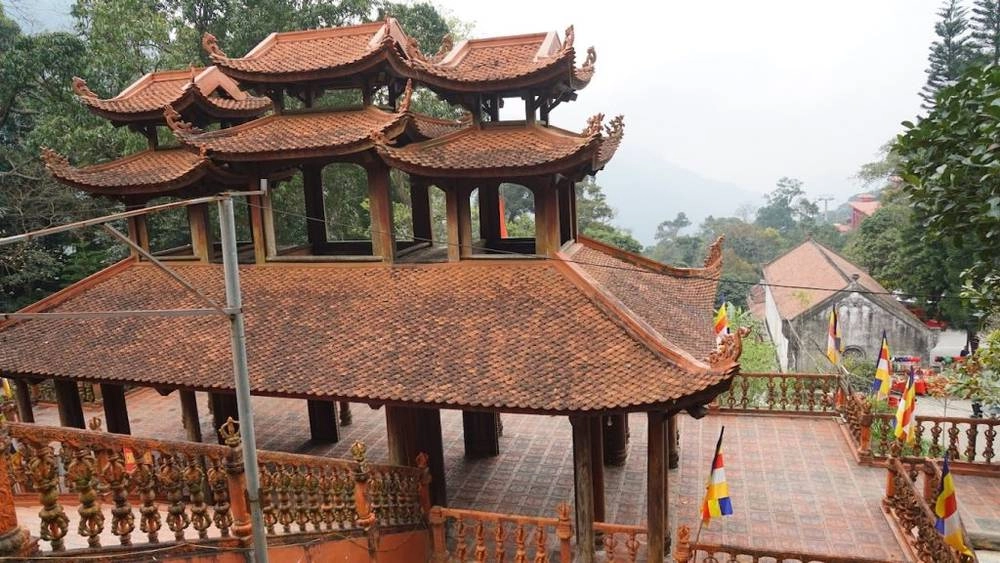 Chùa Tây Thiên nằm ở đâu, thuộc dãy núi Tam Đảo xanh mát