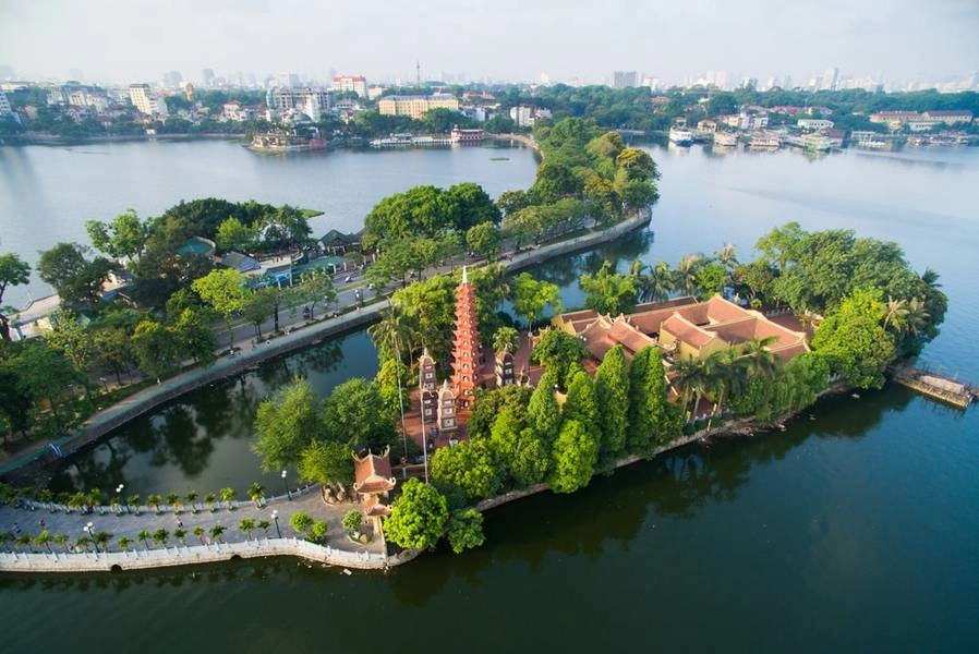 Sự tích chùa Trấn Quốc gắn với Phật giáo