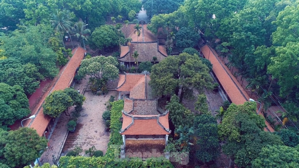 Chùa Vĩnh Nghiêm ảnh tâm linh hòa cùng thiên nhiên