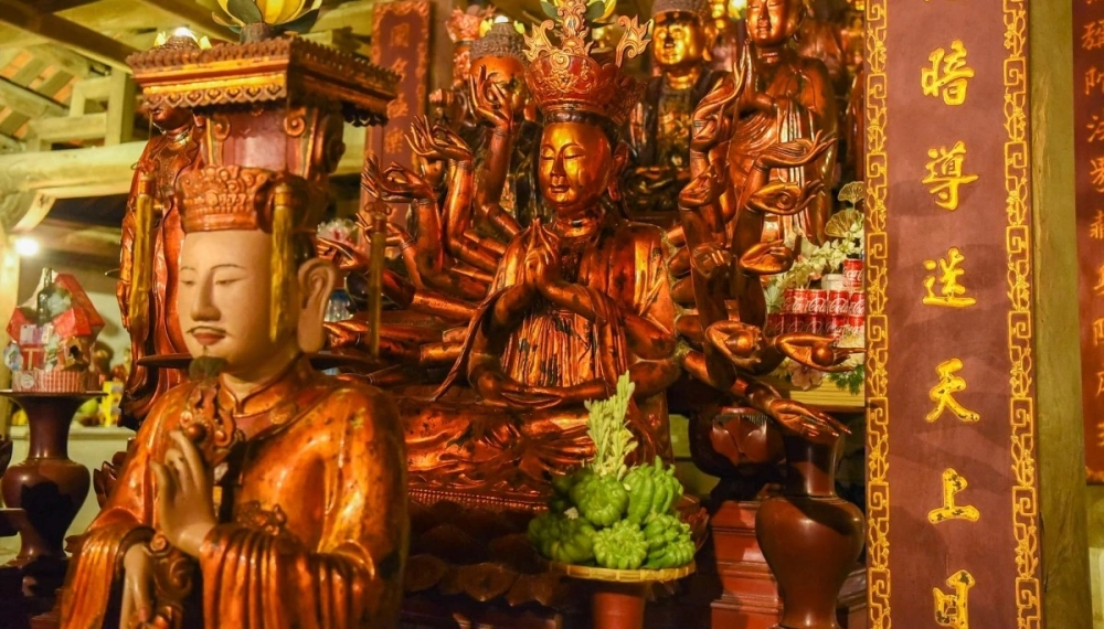 Chùa Vĩnh Nghiêm ở Bắc Giang nổi tiếng linh thiêng