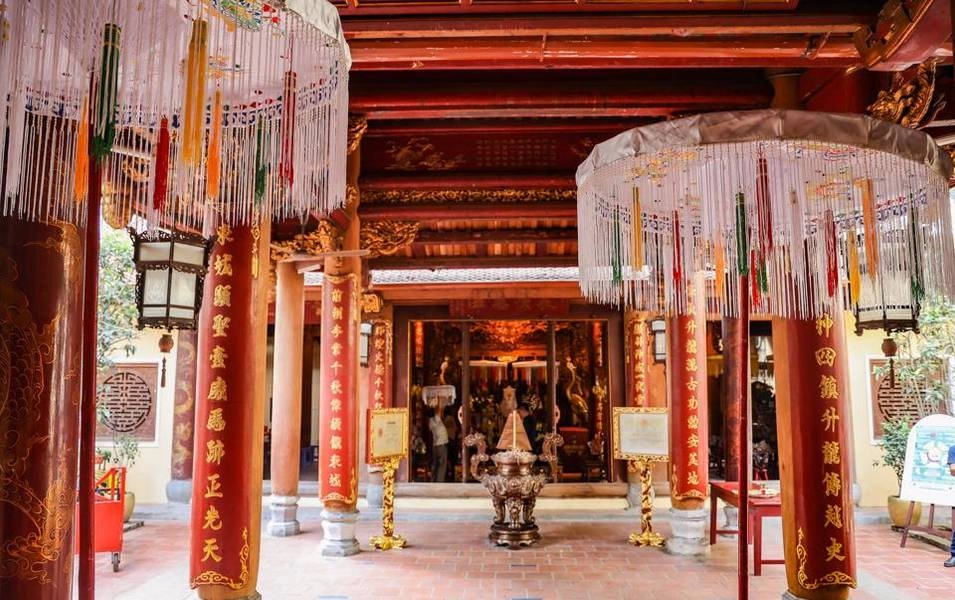 Hình ảnh đền Bạch Mã giữ nét đẹp ngàn xưa