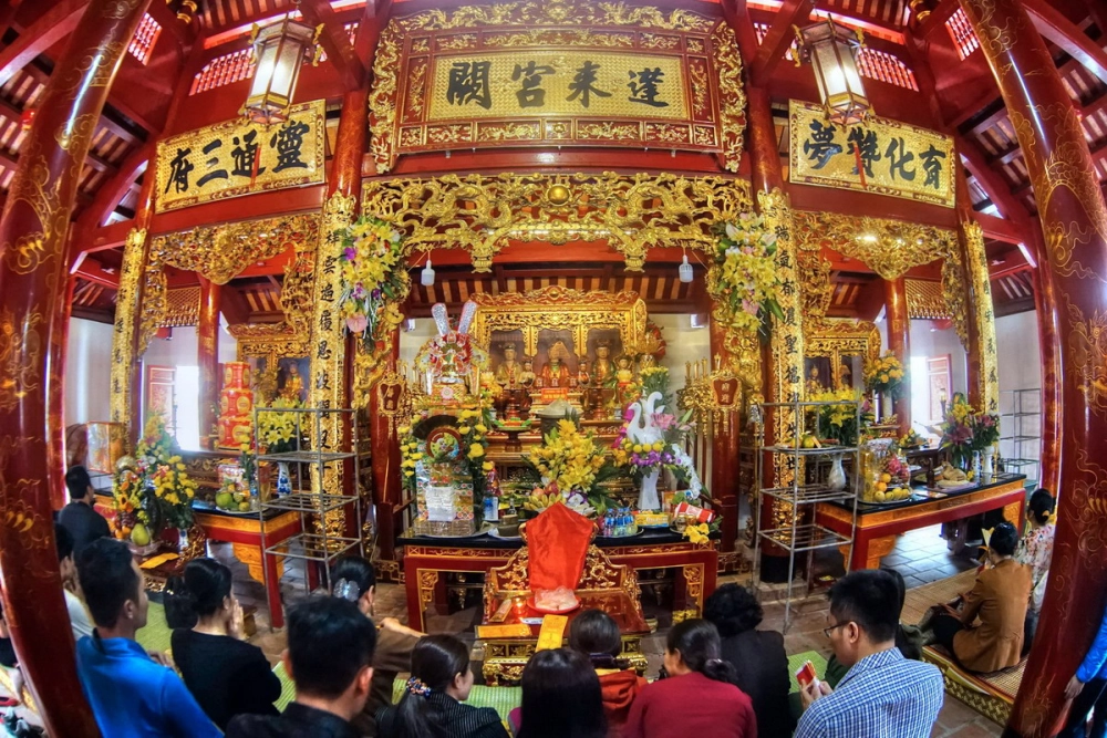 Đền Ông Hoàng Mười Nghệ An, nơi thờ thần linh nổi tiếng trong văn hóa dân gian