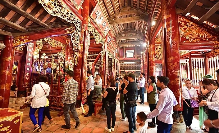 Địa chỉ Đền Gióng Sóc Sơn nằm tại Phù Linh