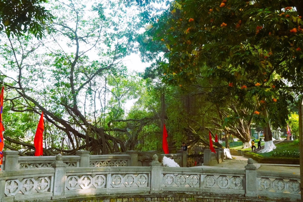 Hình ảnh Đền Voi Phục, khung cảnh thanh tịnh và linh thiêng