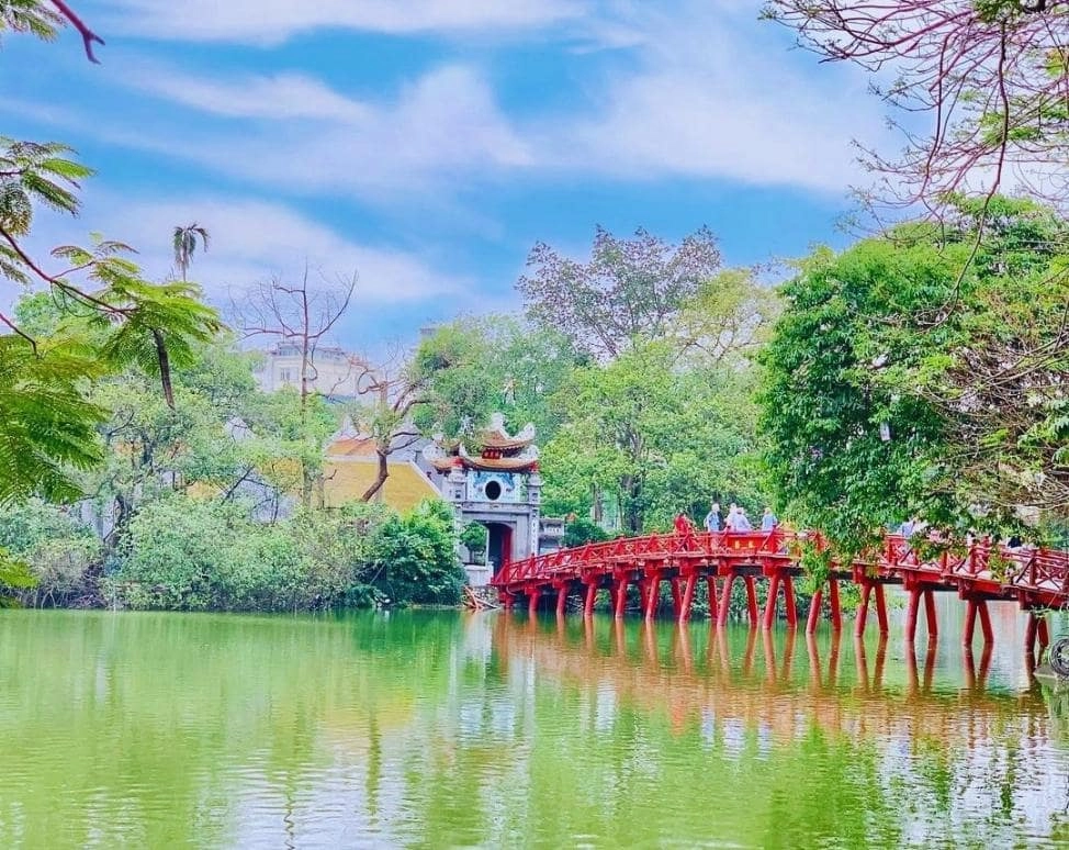 Lịch sử đền Ngọc Sơn gắn liền với sự phát triển của Hà Nội
