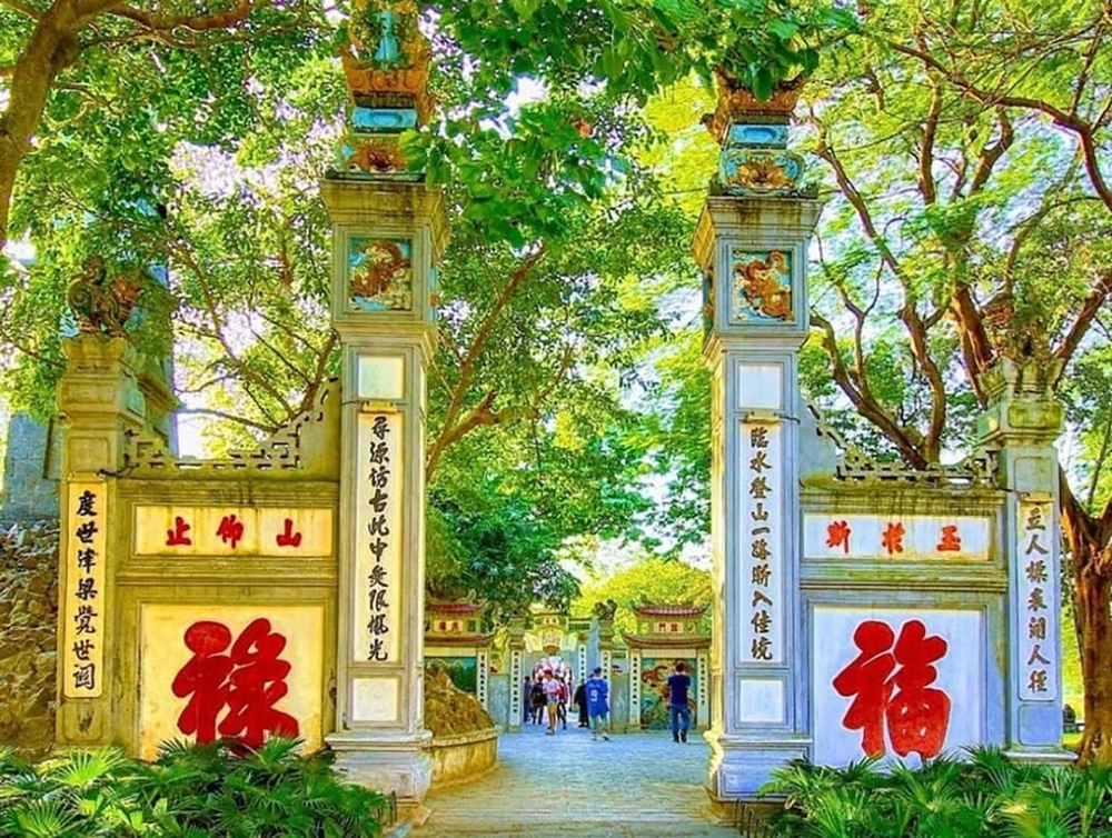 Ngọc Sơn ngày xưa là nơi thờ vị thần văn hóa lịch sử nổi tiếng