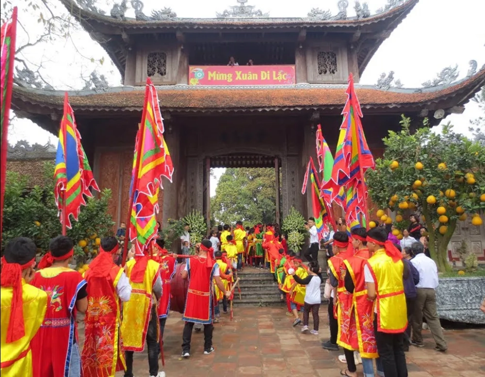 Lễ hội chùa nôm là dịp để cầu bình an, may mắn cho năm mới