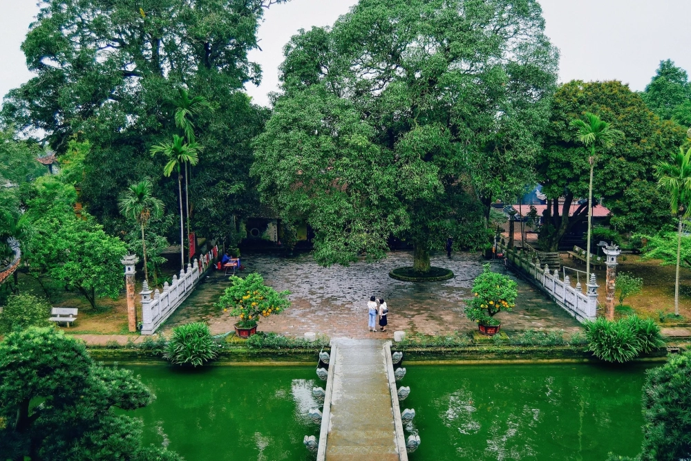 Hình ảnh của chùa nôm thể hiện vẻ đẹp trang nghiêm và lịch sử lâu đời