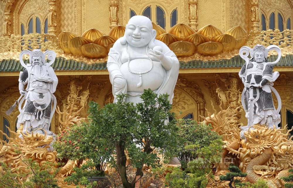 Chùa Phúc Lâm Tiên Quán Kim Động được trùng tu với quy mô lớn