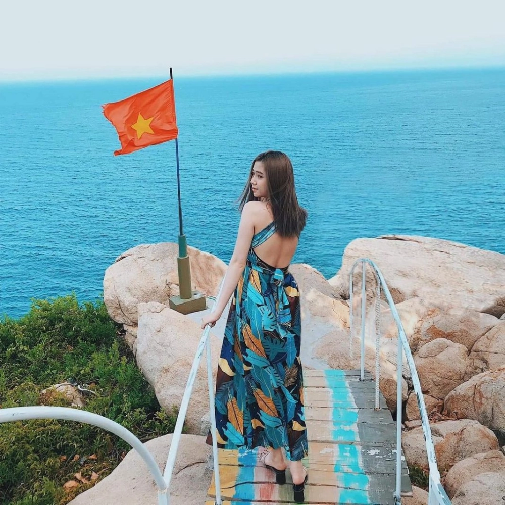 Check-in tại khu du lịch đảo bình hưng xinh đẹp