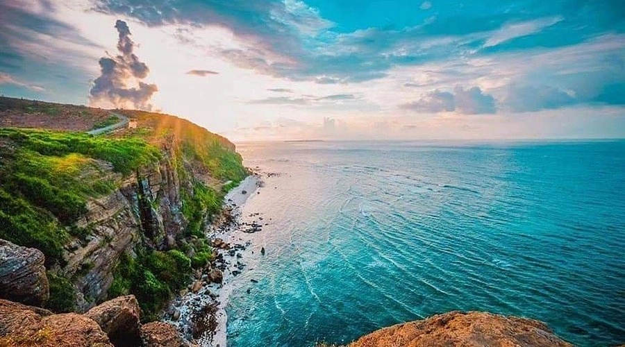 Thời tiết đảo lý sơn lý tưởng cho các hoạt động ngoài trời