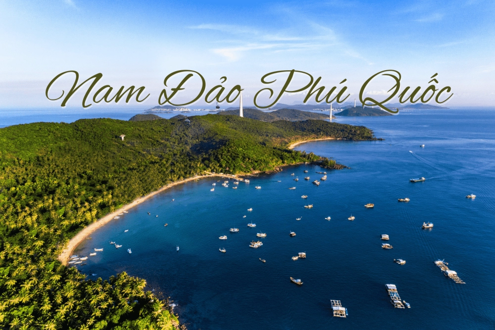 Nam đảo Phú Quốc có những bãi biển tuyệt đẹp
