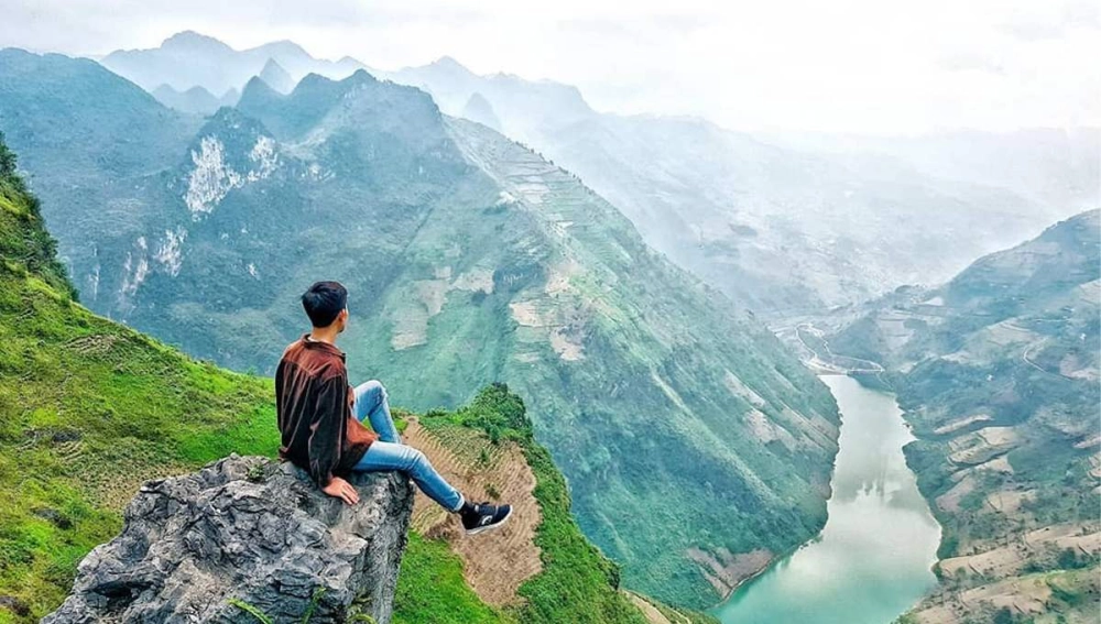 Hà Giang đèo mã pí lèng được ví như thiên đường phượt thủ