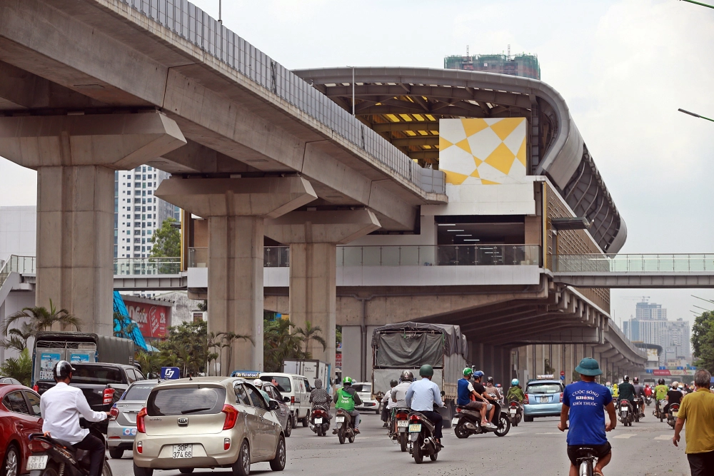 Ga Hà Đông Cát Linh thuận tiện đi lại giữa các khu vực Hà Nội