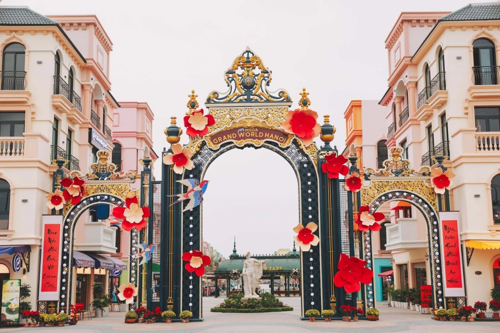 Du lịch Mega Grand World Hưng yên vui chơi giải trí trọn vẹn