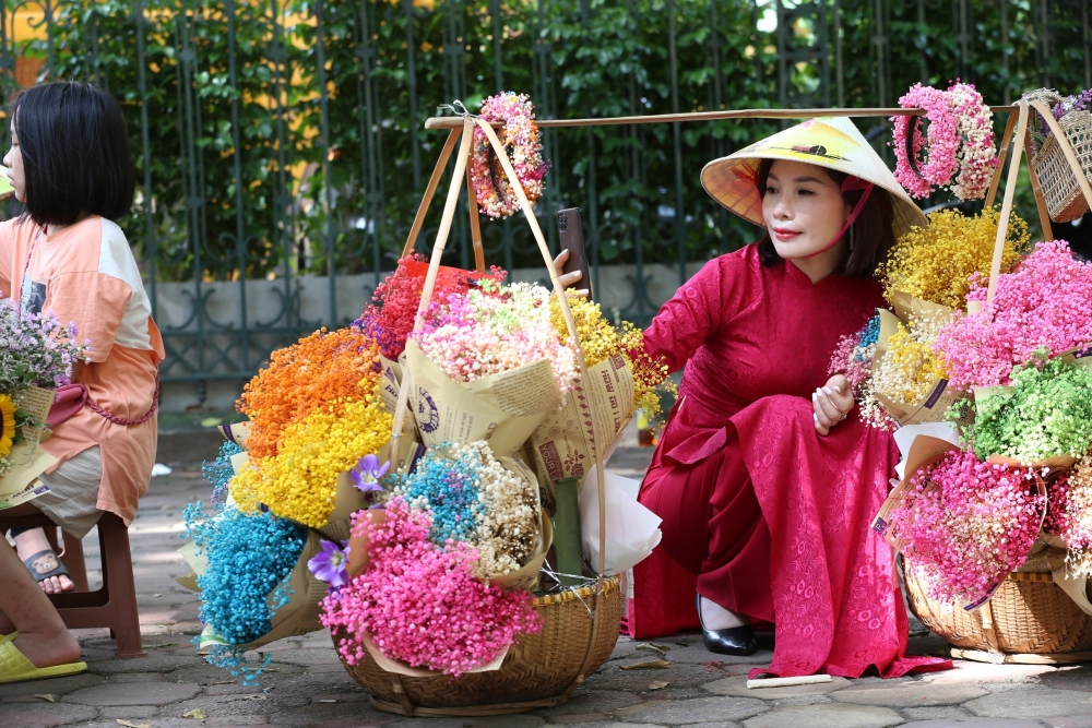 Chụp ảnh hoa phố phan đình phùng vào mùa sưa trắng tinh khôi
