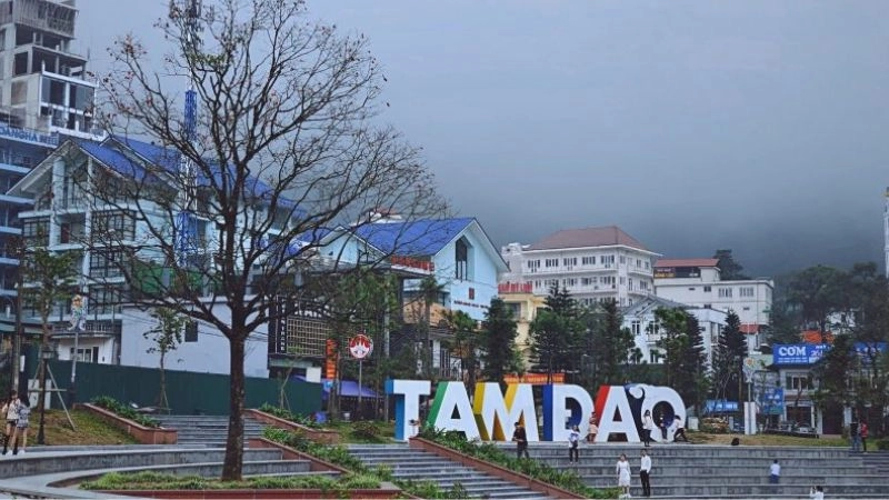 Thời tiết Tam Đảo thay đổi nhanh chóng trong ngày