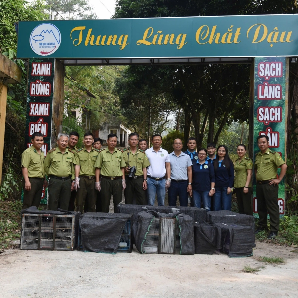 Chinh phục những thử thách tại ban quản lý vườn quốc gia tam đảo