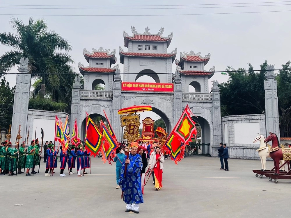 Không thể bỏ qua lễ hội đền hai bà trưng 2024 với những hoạt động thú vị