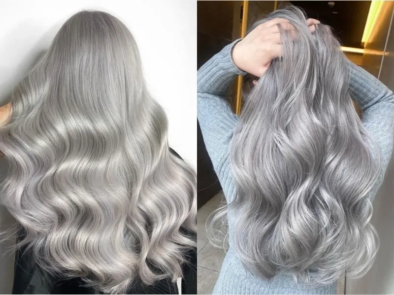 Màu bạch kim tone màu sáng bật nhất hiện nay