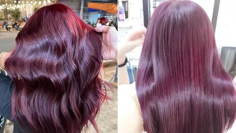 Màu tím ánh đỏ lựa chọn hoàn hảo cho bạn