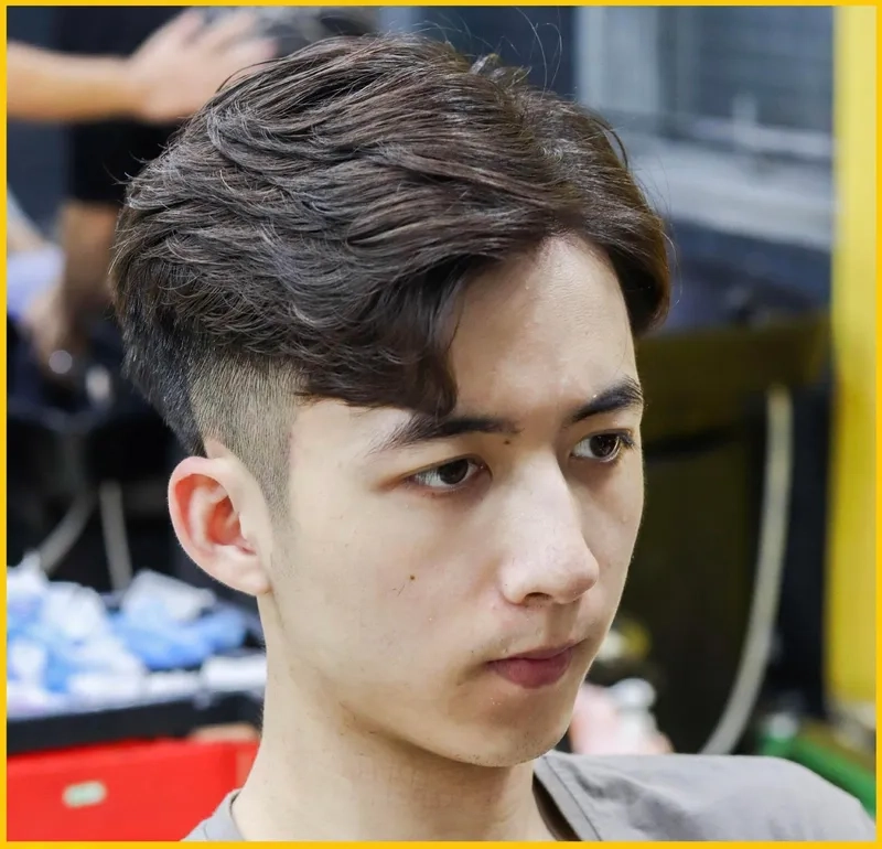 Nhuộm nâu socola trên nền tóc đen không lo bạc màu
