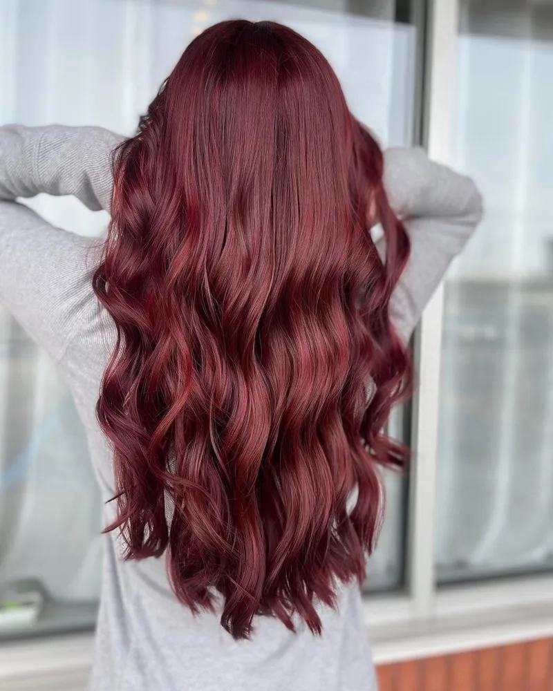 Nâu đỏ cherry có cần tẩy tóc không giải đáp chi tiết