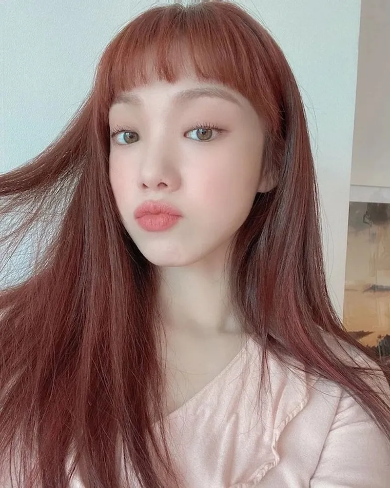 Nâu hồng đào phong cách cá tính