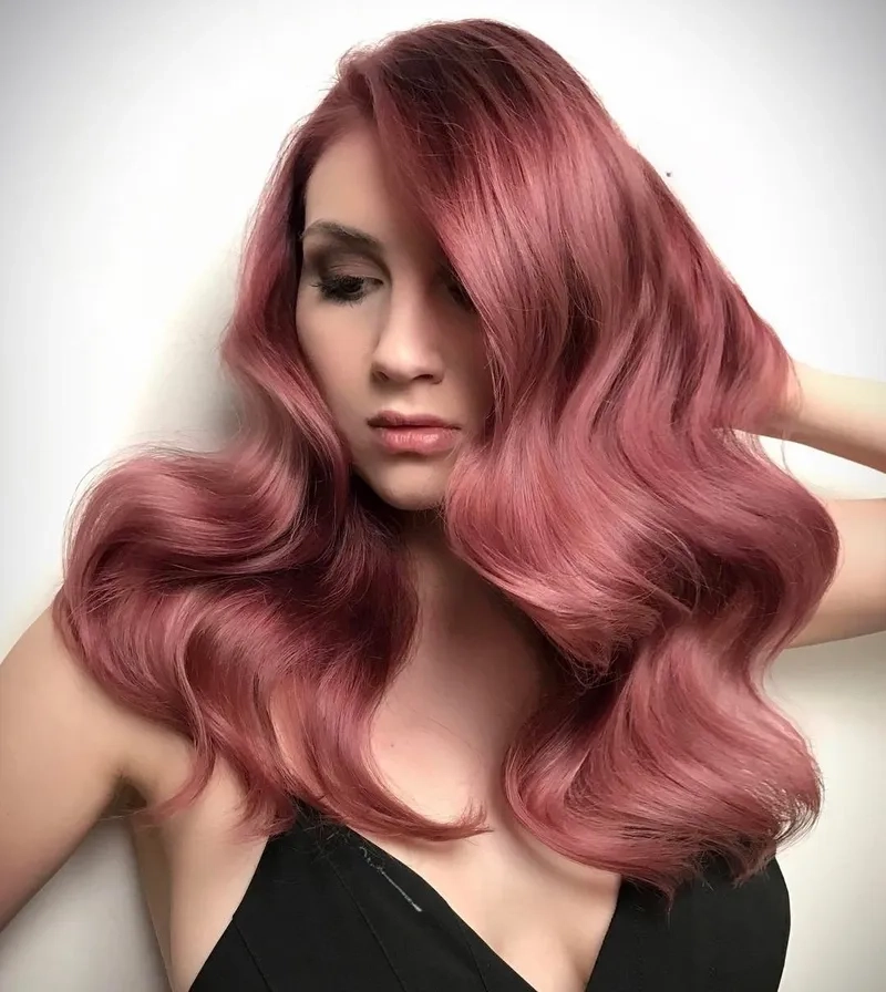 Màu nâu hồng đào có phải tẩy tóc không giải đáp chi tiết
