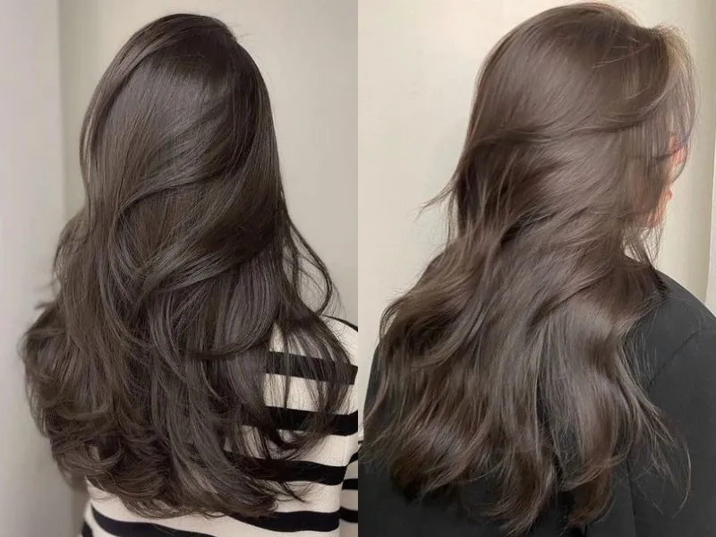 Nhuộm màu nâu khói tone màu được yêu thích nhất