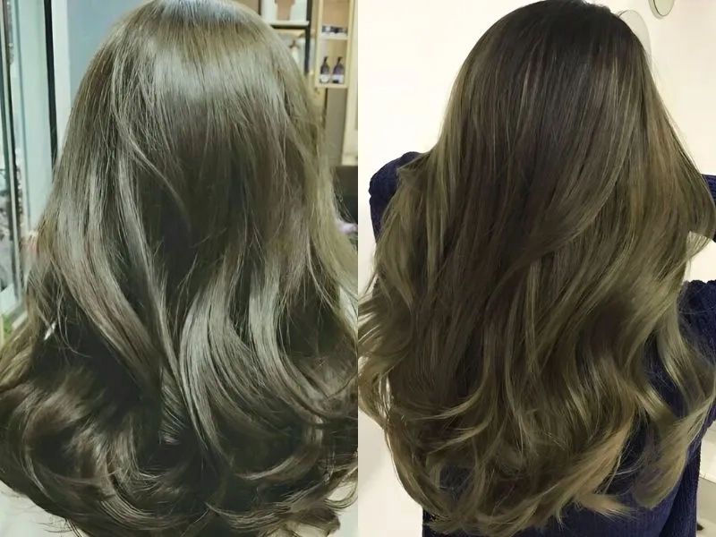 Nâu lạnh ánh rêu tone màu độc đáo dành cho các tín đồ
