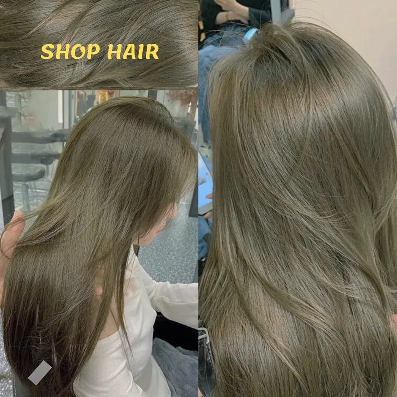 Màu tóc nâu lạnh ánh rêu giúp bạn nổi bật giữa đám đông