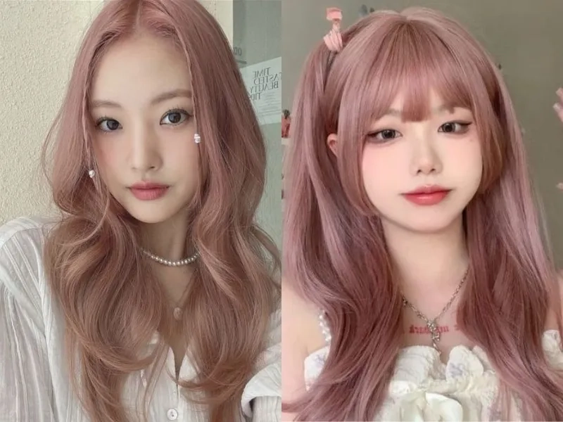 Màu nâu hồng trà có phải tẩy tóc không không cần tẩy