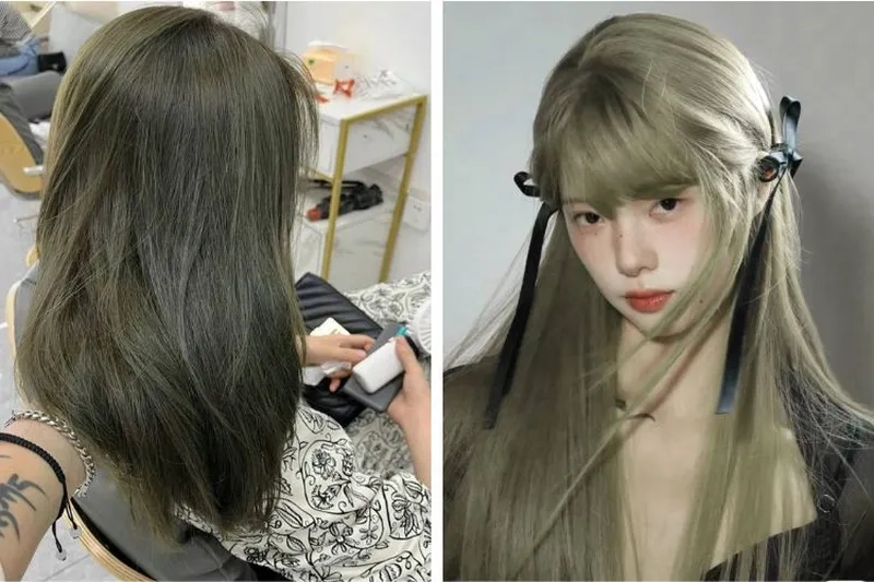 Màu rêu khói nữ đẹp dịu dàng quyến rũ