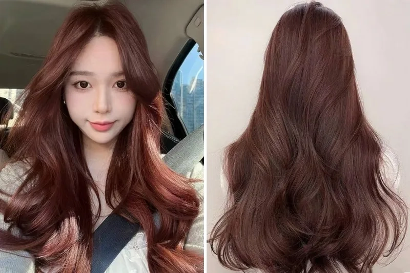 Màu tóc tôn da ngăm phù hợp với mọi kiểu tóc
