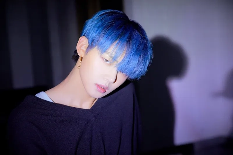 Khói ánh xanh blue hiệu ứng màu đẹp mê ly